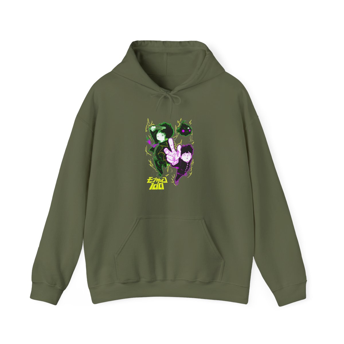 Shigeo Kageyama Hoodie Mob Psycho 100 Spirit Aura - alternate angle 4, merchandise