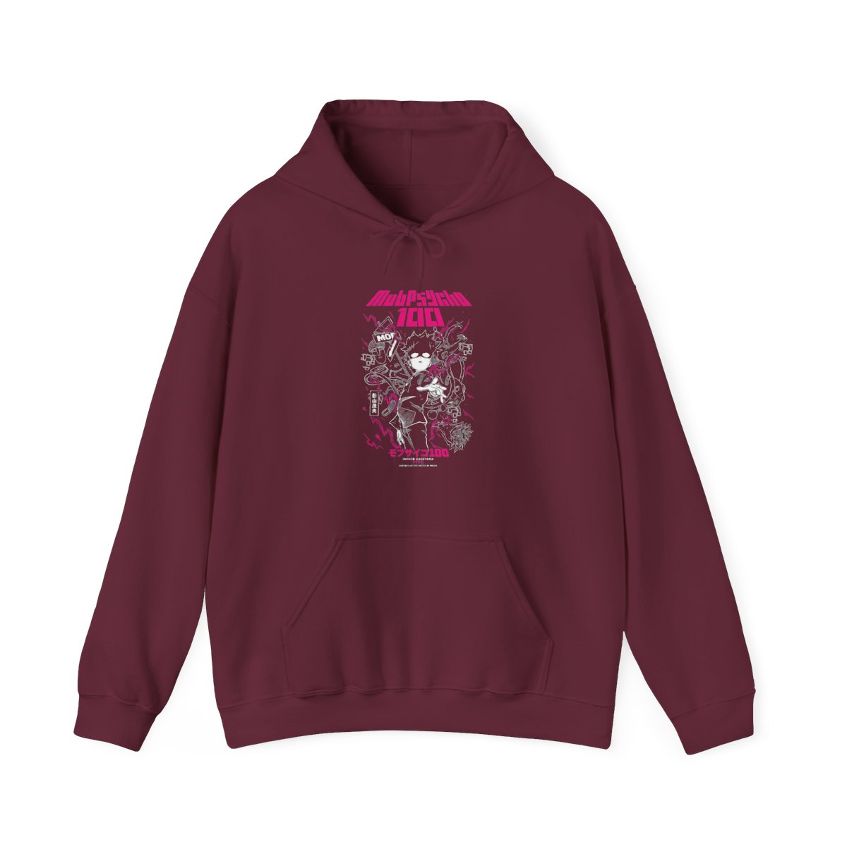 Shigeo Kageyama Hoodie Mob Psycho 100 Shadow - alternate angle 3, merchandise