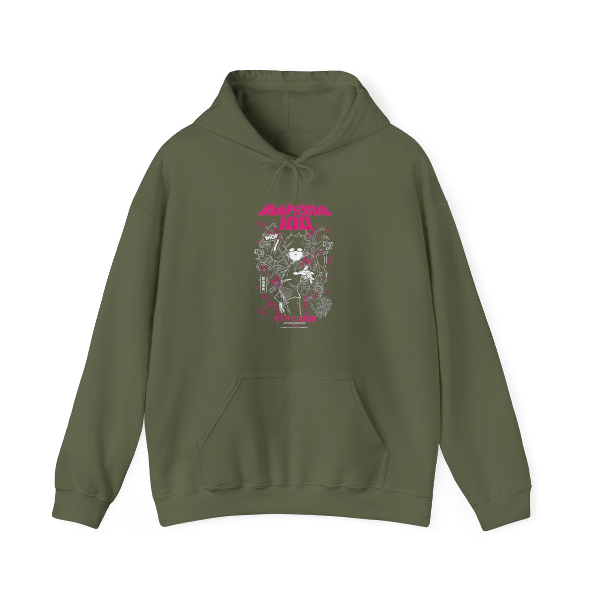 Shigeo Kageyama Hoodie Mob Psycho 100 Shadow - alternate angle 4, merchandise