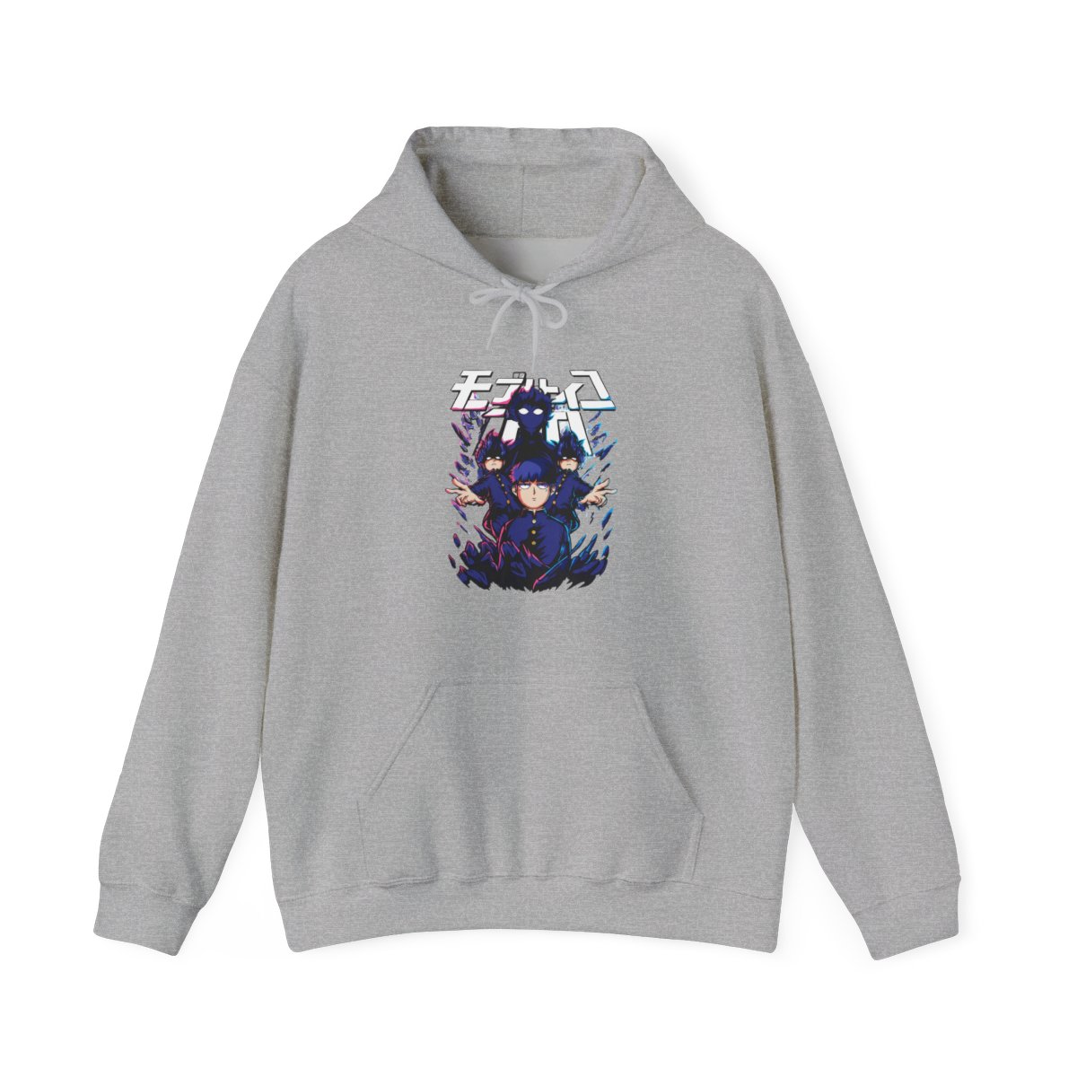 Mob Psycho 100 Hoodie Blue Spirit Energy Jumper