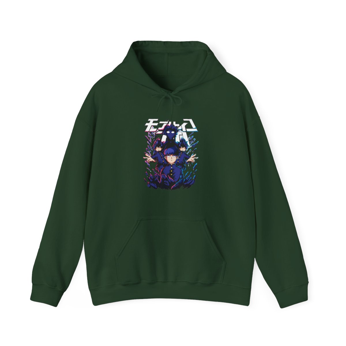 Mob Psycho 100 Hoodie Blue Spirit Energy Jumper