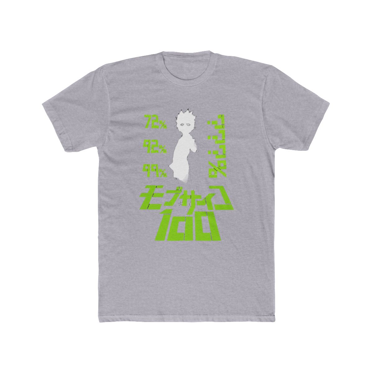 Mob Psycho 100 Men & Women Japanese Graphic T Shirt, Navy