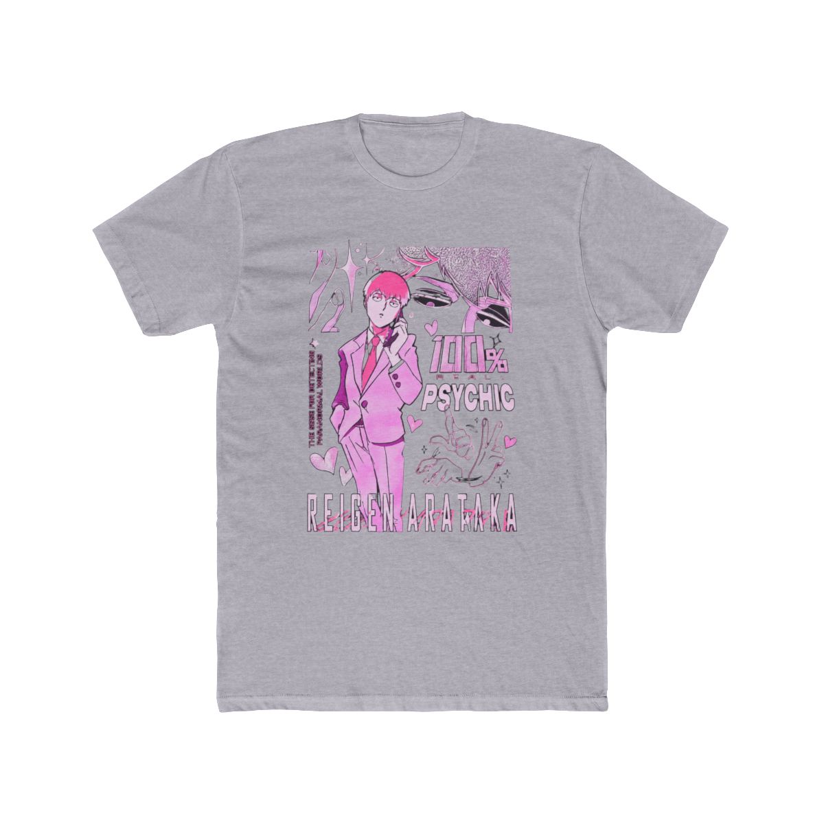 Mob Psycho 100 Reigen Arataka Pink T Shirt