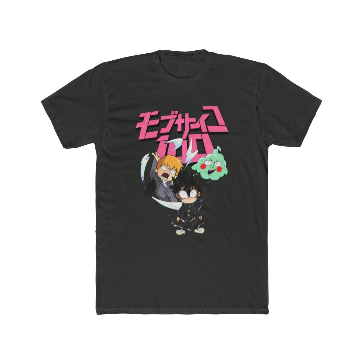 Mob Psycho 100 Group Ghost & Chibi T Shirt - Tokyo Otaku Mode (TOM) - alternate angle 5, merchandise