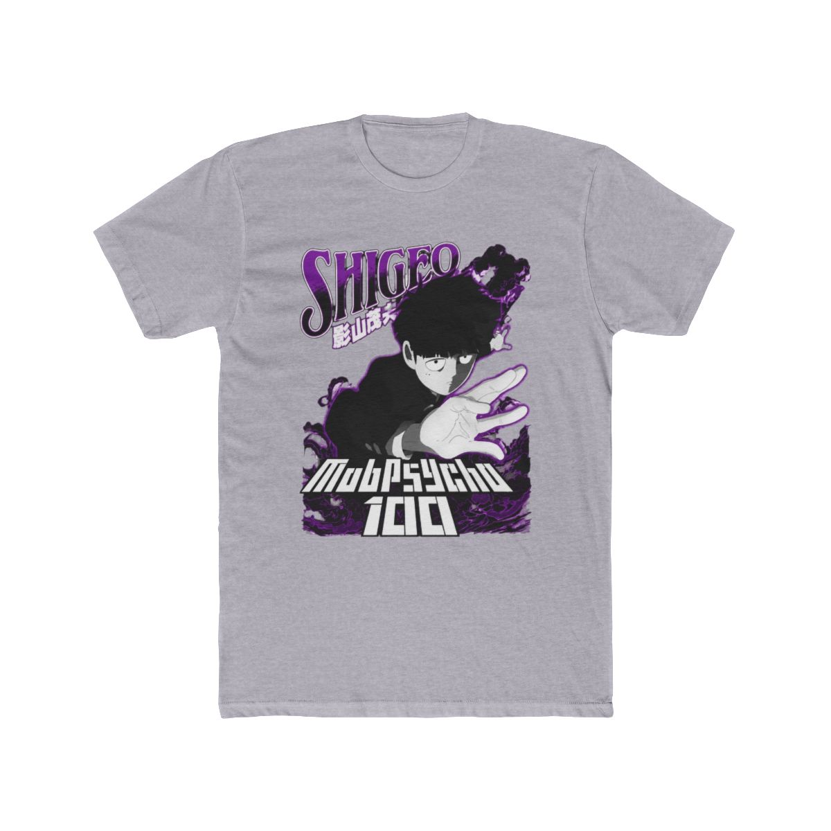 Mob Psycho 100 Shigeo Purple And Black T Shirt