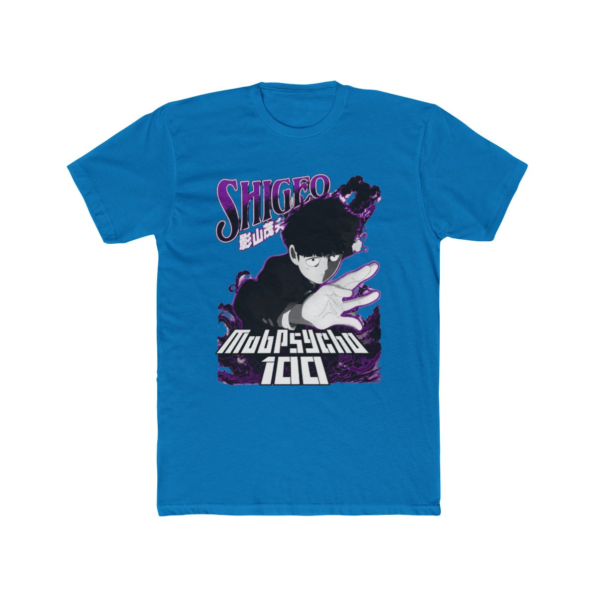 Mob Psycho 100 Shigeo Purple And Black T Shirt
